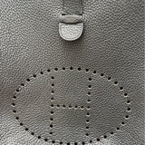 エルメス HERMES エヴリン1　PM □I刻印 ブラック×シルバー金具 トリヨンクレマンス レディース ショルダーバッグ