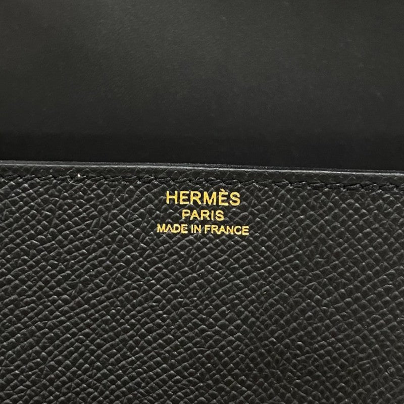 エルメス HERMES デッラカヴァレリア エラン W刻 ブラック ゴールド