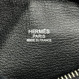 エルメス HERMES チキータ90 □O刻印 ブラック/シルバー金具 エバーグレイン メンズ ボディバッグ