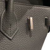 エルメス HERMES バーキン２５ U刻 カーキシルバー金具 トゴ レディース ハンドバッグ