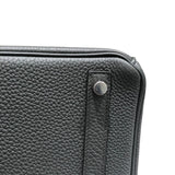 エルメス HERMES バーキン２５ U刻 カーキシルバー金具 トゴ レディース ハンドバッグ