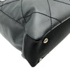シャネル CHANEL パリビアリッツトートPM A34208 17番台 ブラック シルバー金具 コーティングキャンバス レディース トートバッグ