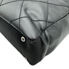 シャネル CHANEL パリビアリッツトートPM A34208 17番台 ブラック シルバー金具 コーティングキャンバス レディース トートバッグ