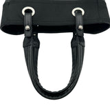 シャネル CHANEL パリビアリッツトートPM A34208 17番台 ブラック シルバー金具 コーティングキャンバス レディース トートバッグ