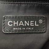 シャネル CHANEL パリビアリッツトートPM A34208 17番台 ブラック シルバー金具 コーティングキャンバス レディース トートバッグ
