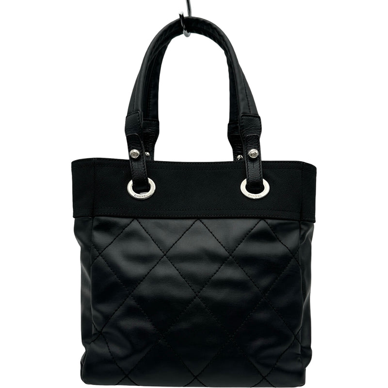 シャネル CHANEL パリビアリッツトートPM A34208 17番台 ブラック