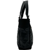 シャネル CHANEL パリビアリッツトートPM A34208 17番台 ブラック シルバー金具 コーティングキャンバス レディース トートバッグ