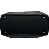 シャネル CHANEL パリビアリッツトートPM A34208 17番台 ブラック シルバー金具 コーティングキャンバス レディース トートバッグ