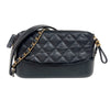 シャネル CHANEL ガブリエルドゥシャネルチェーンクラッチ A94505 ブラック　ゴールド/シルバー金具 エイジドカーフ レディース ショルダーバッグ