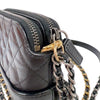 シャネル CHANEL ガブリエルドゥシャネルチェーンクラッチ A94505 ブラック　ゴールド/シルバー金具 エイジドカーフ レディース ショルダーバッグ