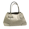 グッチ GUCCI プリンシートートバッグ 163805 ライトグレーゴールド金具 グッチシマレザー レディース ハンドバッグ