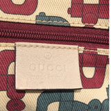 グッチ GUCCI プリンシートートバッグ 163805 ライトグレーゴールド金具 グッチシマレザー レディース ハンドバッグ