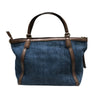 グッチ GUCCI ソーホー　デニムトートバッグ 369176 ブルー デニム・レザー レディース ハンドバッグ
