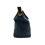 グッチ GUCCI ソーホー　デニムトートバッグ 369176 ブルー デニム・レザー レディース ハンドバッグ