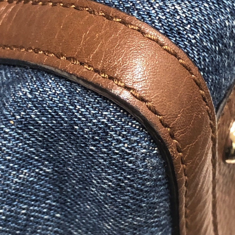 正規品　グッチ  ソーホー　デニム チェーンバッグ　美品 グッチ GUCCI ソーホー デニムトートバッグ 369176 ブルー デニム