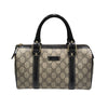 グッチ GUCCI GGプラススモールボストンバッグ 193604 ブラウン レディース ボストンバッグ