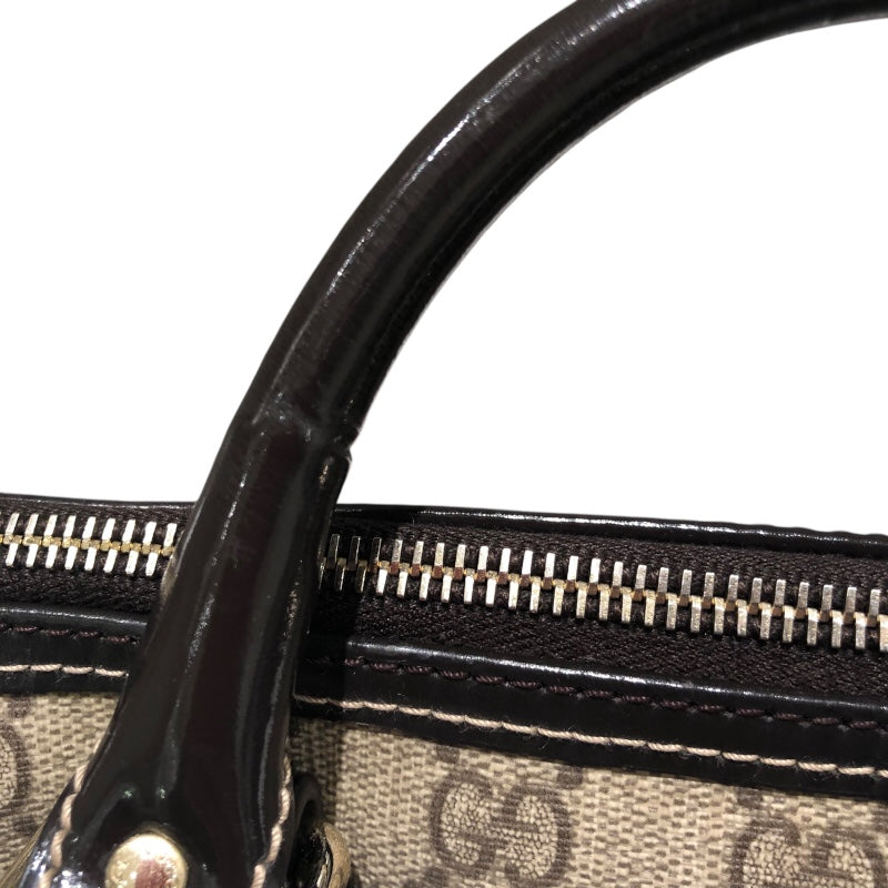グッチ GUCCI GGプラススモールボストンバッグ 193604 ブラウン