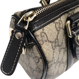 グッチ GUCCI GGプラススモールボストンバッグ 193604 ブラウン レディース ボストンバッグ