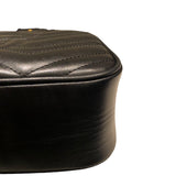 グッチ GUCCI GGマーモントスモールカメラバッグ 447632 ブラックゴールド金具 レザー レディース ショルダーバッグ