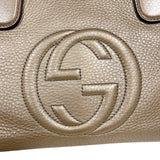 グッチ GUCCI ソーホートートバッグ 308362 ゴールド ゴールド金具 レザー レディース トートバッグ