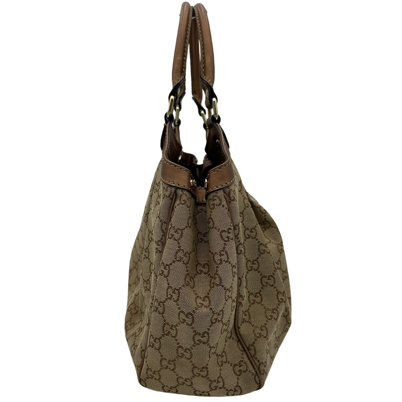 グッチ GUCCI スーキートートバッグ 211944 ブロンズ GGキャンバス