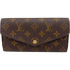 ルイ・ヴィトン LOUIS VUITTON ポルトフォイユ・サラ M62234 ブラウン/フューシャ モノグラム レディース 長財布