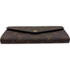 ルイ・ヴィトン LOUIS VUITTON ポルトフォイユ・サラ M62234 ブラウン/フューシャ モノグラム レディース 長財布