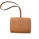 エルメス HERMES ケリーフェスティバル K刻印 ブラウン/シルバー金具 スイフト ユニセックス その他小物