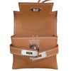 エルメス HERMES ケリーフェスティバル K刻印 ブラウン/シルバー金具 スイフト ユニセックス その他小物