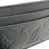 ルイ・ヴィトン LOUIS VUITTON ポルト・カルト・ダブル M81415 ブラック モノグラム・シャドウ メンズ カードケース