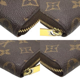 ルイ・ヴィトン LOUIS VUITTON ジッピー・コインパース M60067 ブラウン ゴールド金具 モノグラム ユニセックス コインケース