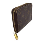 ルイ・ヴィトン LOUIS VUITTON ジッピー・コインパース M60067 ブラウン ゴールド金具 モノグラム ユニセックス コインケース