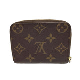 ルイ・ヴィトン LOUIS VUITTON ジッピー・コインパース M60067 ブラウン ゴールド金具 モノグラム ユニセックス コインケース