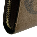 ルイ・ヴィトン LOUIS VUITTON ジッピー・ウォレット M69353 ブラウン モノグラム・ジャイアント・リバース レディース 長財布