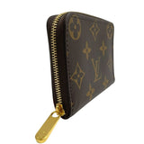 ルイ・ヴィトン LOUIS VUITTON ジッピー・コインパース M60067 ブラウン モノグラム ユニセックス コインケース