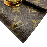 ルイ・ヴィトン LOUIS VUITTON ポルトフォイユ・コアラ M58013 ブラウン モノグラム・キャンバス レディース 三つ折り財布