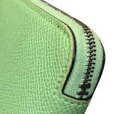 エルメス HERMES アザップロッグ･シルクイン Y刻印 ヴェールクリケット/シルバー金具 エプソン レディース 長財布