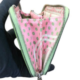 エルメス HERMES アザップロッグ･シルクイン Y刻印 ヴェールクリケット/シルバー金具 エプソン レディース 長財布