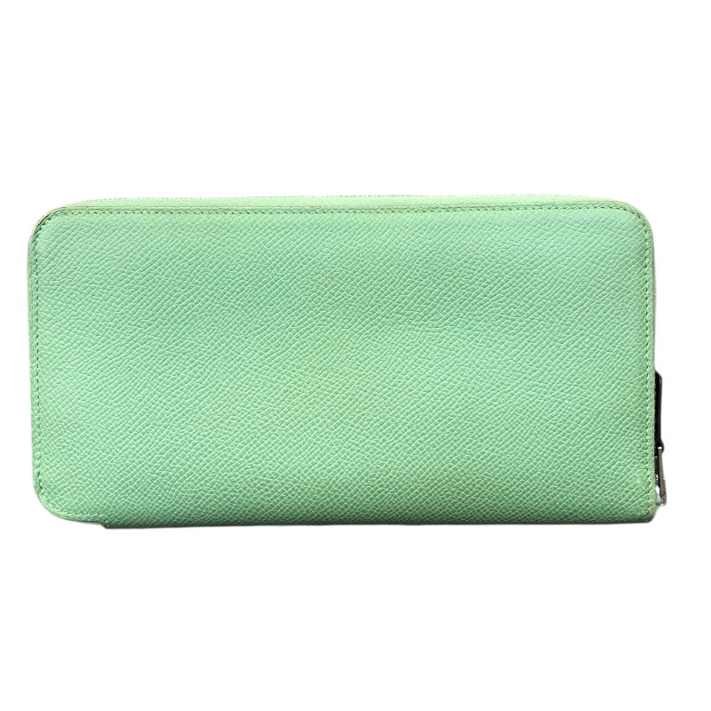 エルメス HERMES アザップロッグ･シルクイン Y刻印 ヴェールクリケット/シルバー金具 エプソン レディース 長財布 エルメス HERMES アザップロッグ・シルクイン Y刻印 ヴェール