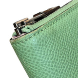 エルメス HERMES アザップロッグ･シルクイン Y刻印 ヴェールクリケット/シルバー金具 エプソン レディース 長財布