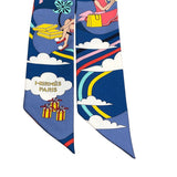 エルメス HERMES ツイリー Carres Volants シルク レディース スカーフ
