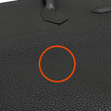 エルメス HERMES オータクロア40 Z刻 ブラック シルバー金具 トゴ メンズ ハンドバッグ