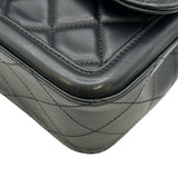 シャネル CHANEL マトラッセチェーンフラップバッグ A90670 20番台 ブラック/ゴールド金具 ラムスキン レディース ショルダーバッグ