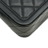 シャネル CHANEL マトラッセチェーンフラップバッグ A90670 20番台 ブラック/ゴールド金具 ラムスキン レディース ショルダーバッグ