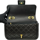 シャネル CHANEL マトラッセチェーンフラップバッグ A90670 20番台 ブラック/ゴールド金具 ラムスキン レディース ショルダーバッグ