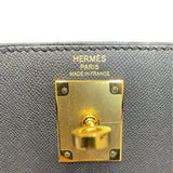 エルメス HERMES ケリー28　外縫い B刻印 ブラック マダム レディース ショルダーバッグ