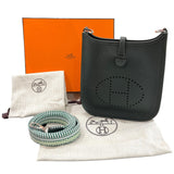 エルメス HERMES エヴリンTPM K刻印 ヴェールマングローブ/シルバー金具 トリヨン レディース ショルダーバッグ