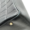 シャネル CHANEL チョコバートートバッグ A17809 7番台 ブラック ゴールド金具 ラムスキン レディース ハンドバッグ