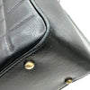シャネル CHANEL チョコバートートバッグ A17809 7番台 ブラック ゴールド金具 ラムスキン レディース ハンドバッグ