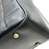 シャネル CHANEL チョコバートートバッグ A17809 7番台 ブラック ゴールド金具 ラムスキン レディース ハンドバッグ